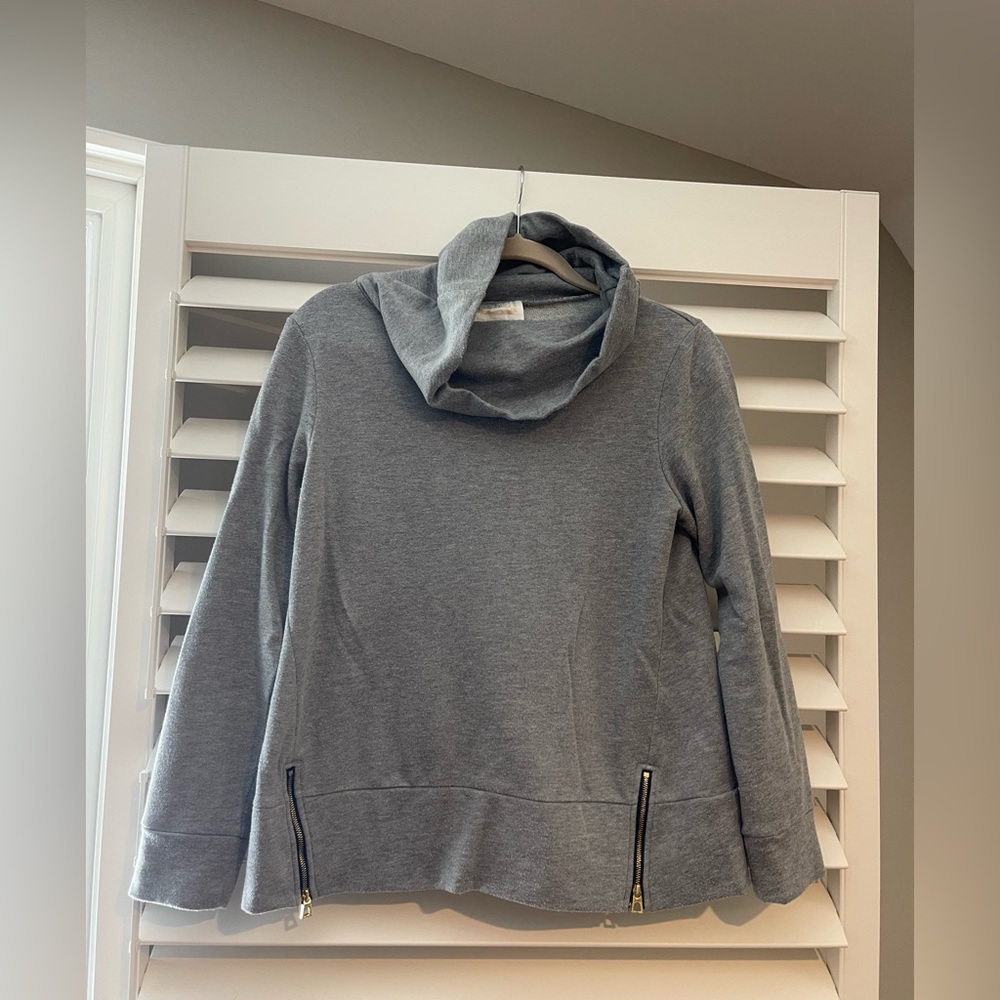STS Sail To Sable Womens Grey Cowl Neck Pullover size medium